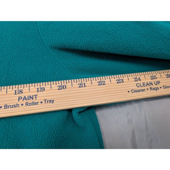 Disney Store Tinkerbell Fleece Pullover Sweater Zip Green Embroidered Womens L - Picture 5 of 7